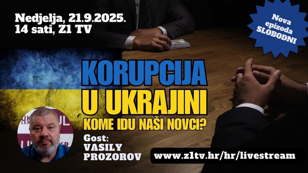 SLOBODNI podcast #123 Vasily Prozorov-U Ukrajini je velika korupcija