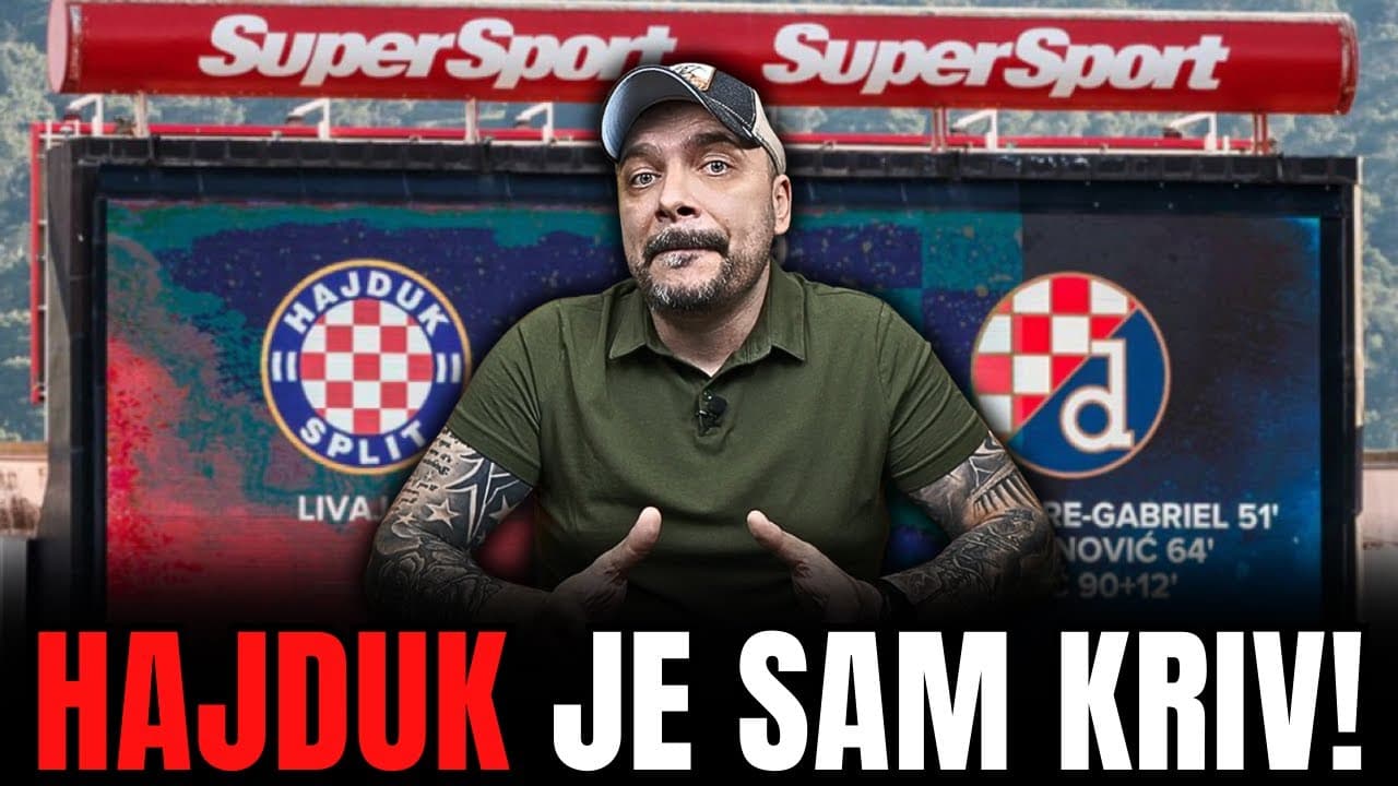 HAJDUK JE TAJ KOJI JE SKINUO GAĆE! NISU SVI DRUGI KRIVI!