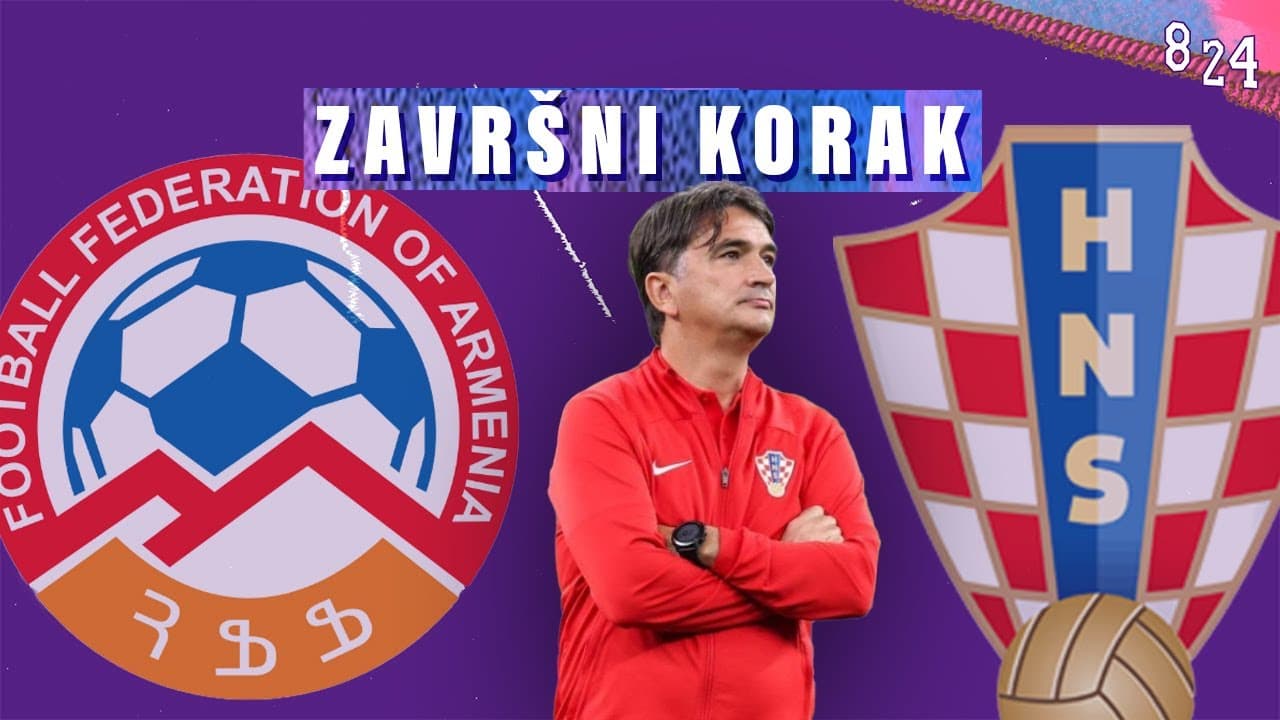 Hrvatska Armenija - najava utakmice / Dvajsčetvorka #90 / Podcast 8 24
