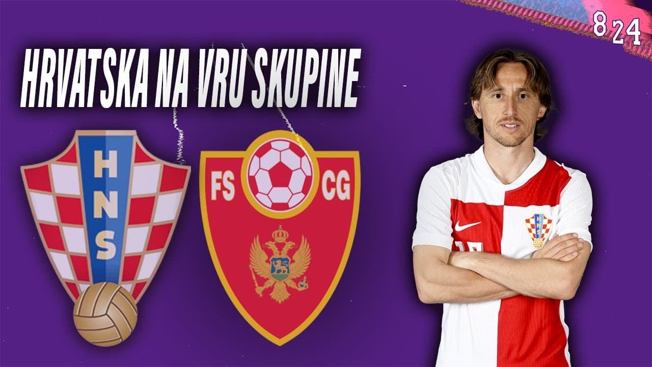 Hrvatska - Crna Gora 4:0 / Dvajsčetvorka #204