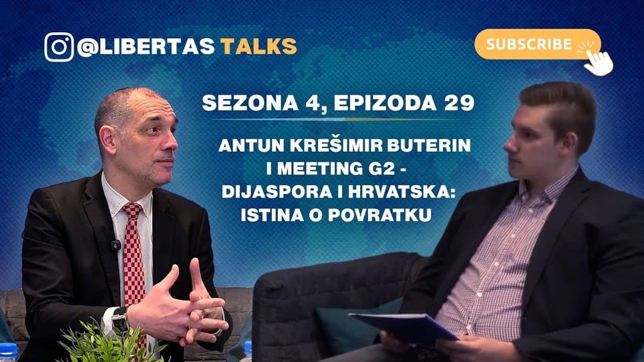 S4E29: Antun K. Buterin i Meeting G2 - Dijaspora i Hrvatska: Istina o povratku