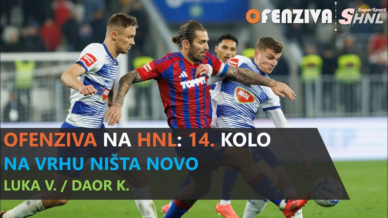 OFENZIVA NA HNL - 14. KOLO - NA VRHU NIŠTA NOVO