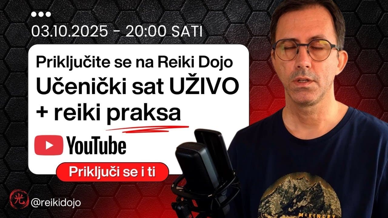 🌸 Kako izgleda reiki sat u praksi – uživo iz Reiki Dojo centra