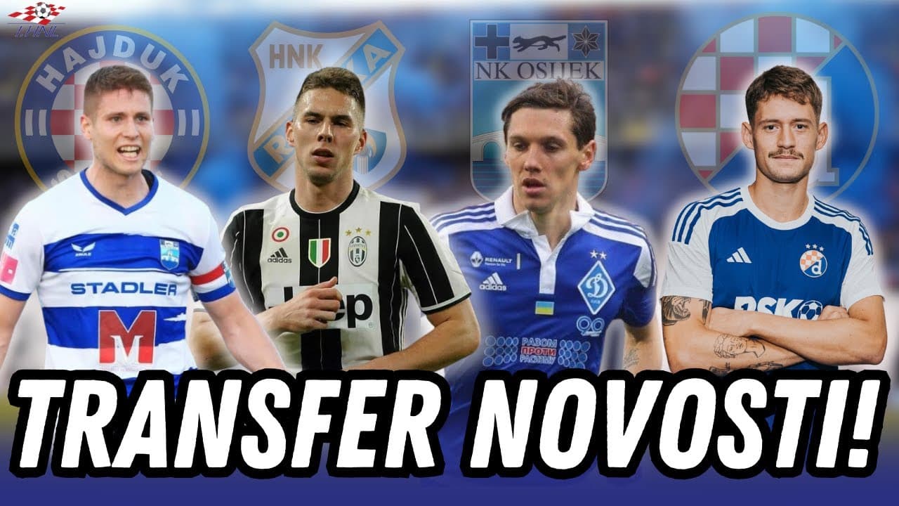 🚨ULAZNI TRANSFERI za DINAMO, HAJDUK, OSIJEK i RIJEKU! ADEMI SE VRAĆA!? ŽAPER POTPISAO!