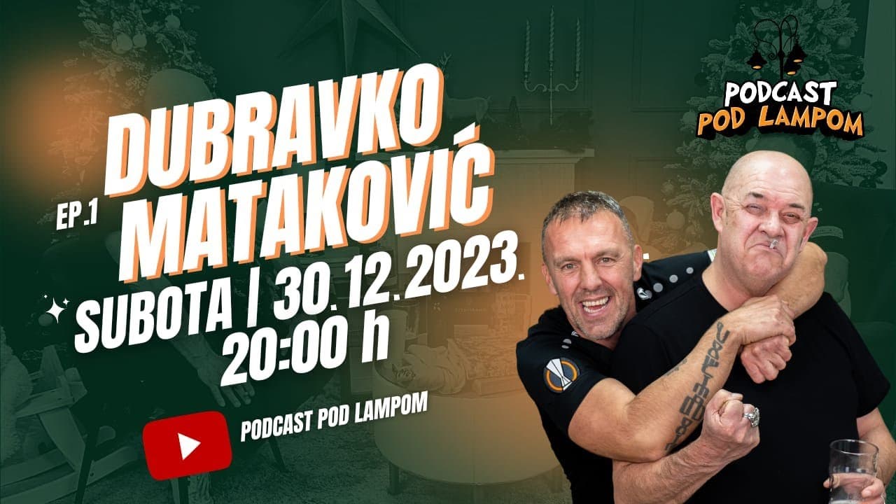 Podcast Pod Lampom - ep. 1 - Dubravko Mataković