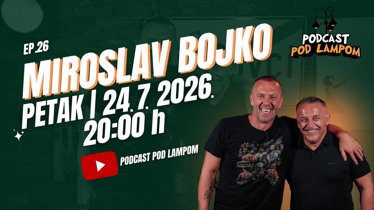 Podcast Pod Lampom - ep. 26 - Miroslav Bojko
