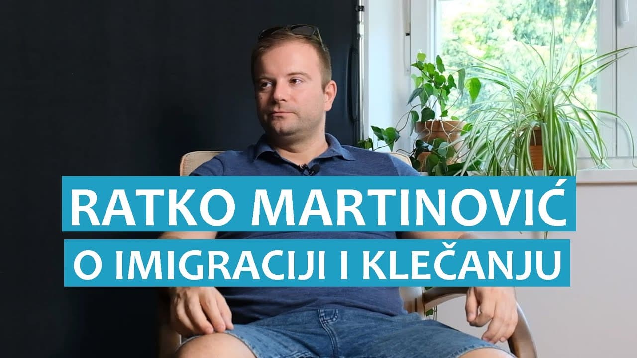 Ratko Martinović o imigraciji i klečanju