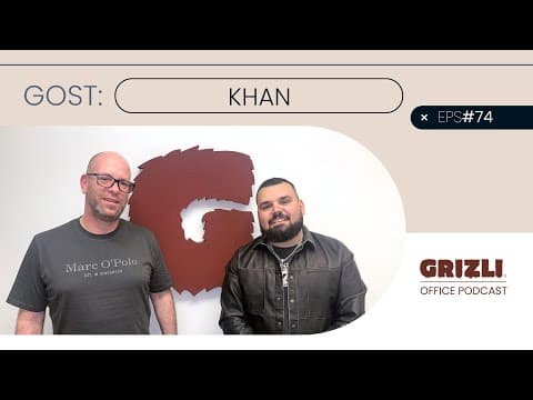 Grizli Office Podcast #74 - Khan, Dosta mi je crnila, kroz pjesme želim furat pozitivu
