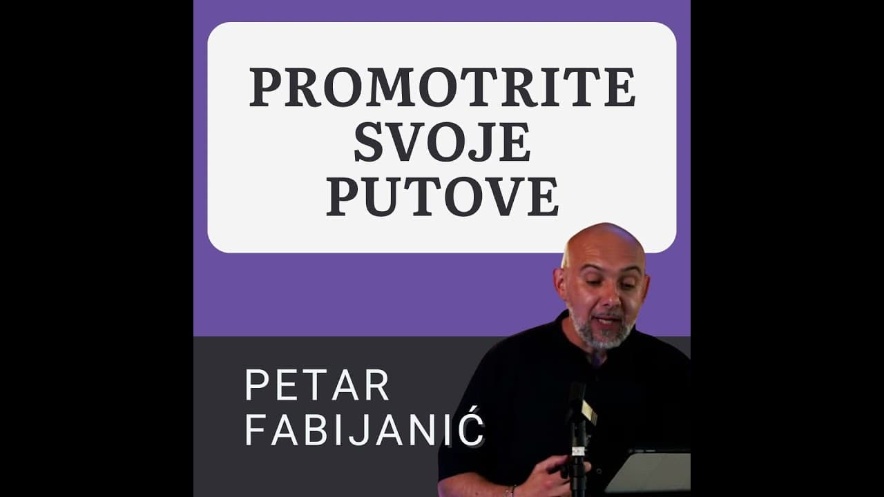RAZMOTRITE SVOJE PUTOVE