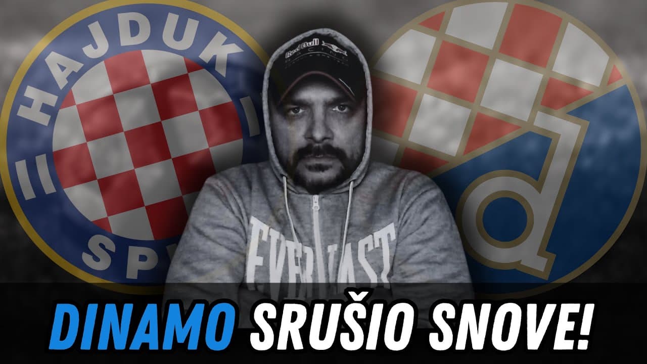 HAJDUK vs DINAMO 0:1 (KUP)! DINAMO SRUŠIO HAJDUKOVE SNOVE 2 PUTA U 4 DANA!