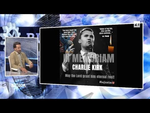 BUJICA 15.09.2025. MILETIĆ: SDP i HDZ - PROTIV ZDS i minute šutnje za Charlieja Kirka, a ZA Obuljen!