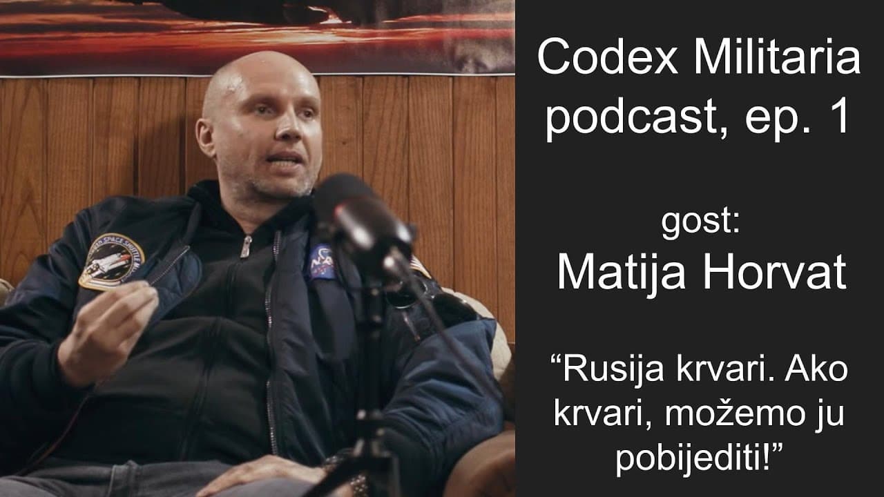 Matija Horvat - Rusija je agresor koji se mora i može pobijediti - Codex Militaria podcast, ep. 1