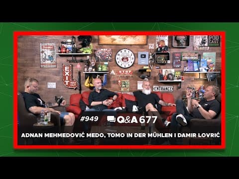Podcast Inkubator #949 Q&A 677 - Adnan Mehmedović Medo, Tomo in der Mühlen i Damir Lovrić