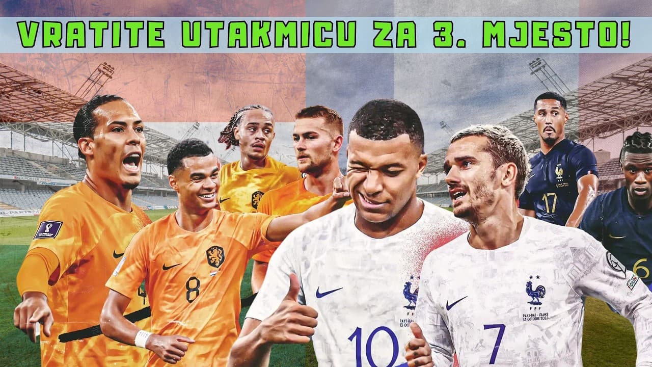 Evo zašto nema utakmice za treće mjesto na Europskom prvenstvu?