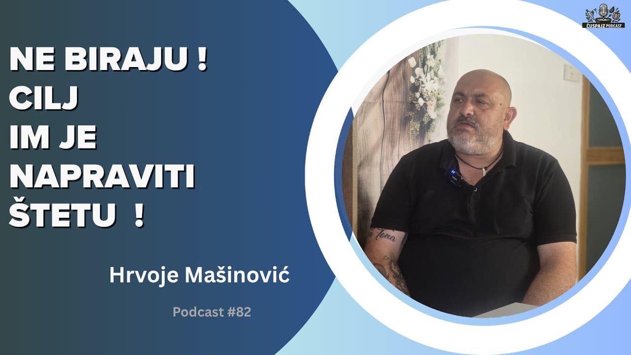 PODCAST ČUŠPAJZ #82 -Puni gas ... klijent ,glava dole ! - HRVOJE MAŠINOVIĆ