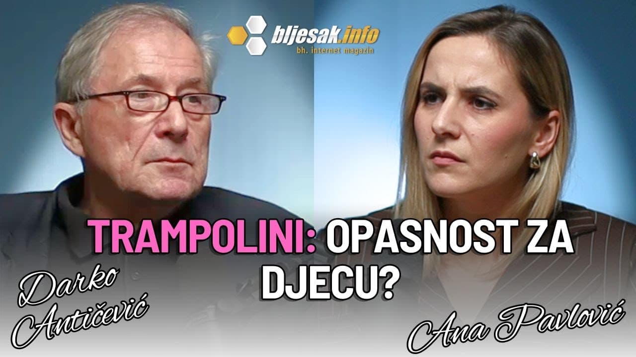 Zašto dječji ortopedi upozoravaju na trampoline?