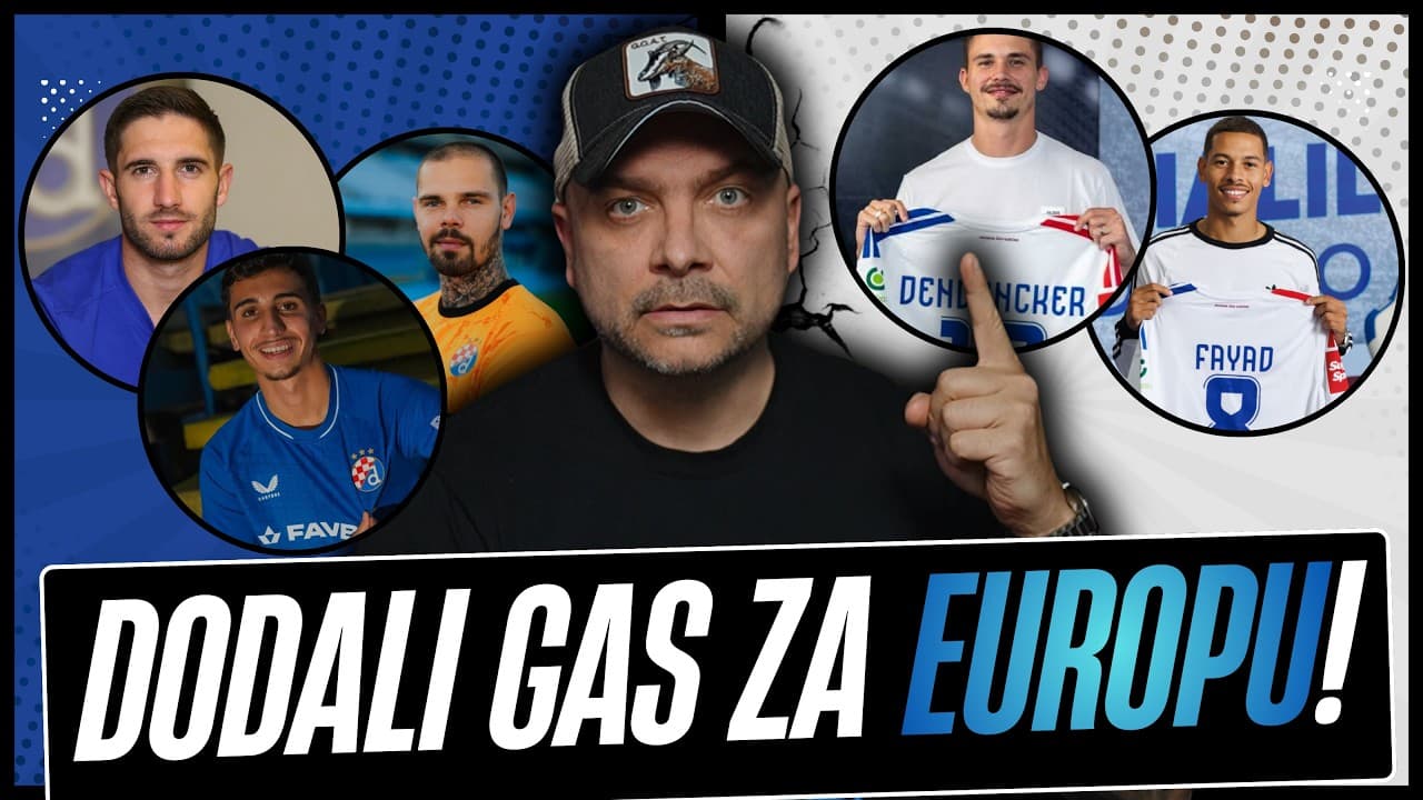 TKO SE BOLJE POJAČAO? DINAMO  OBJAVIO POPIS ZA EUROPU!