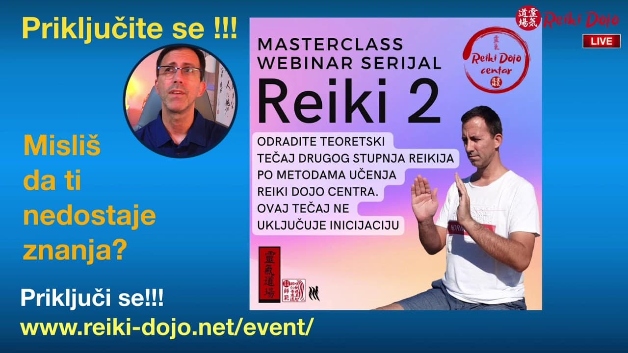 Reiki simboli - Reiki Dojo Live - 09.07.23
