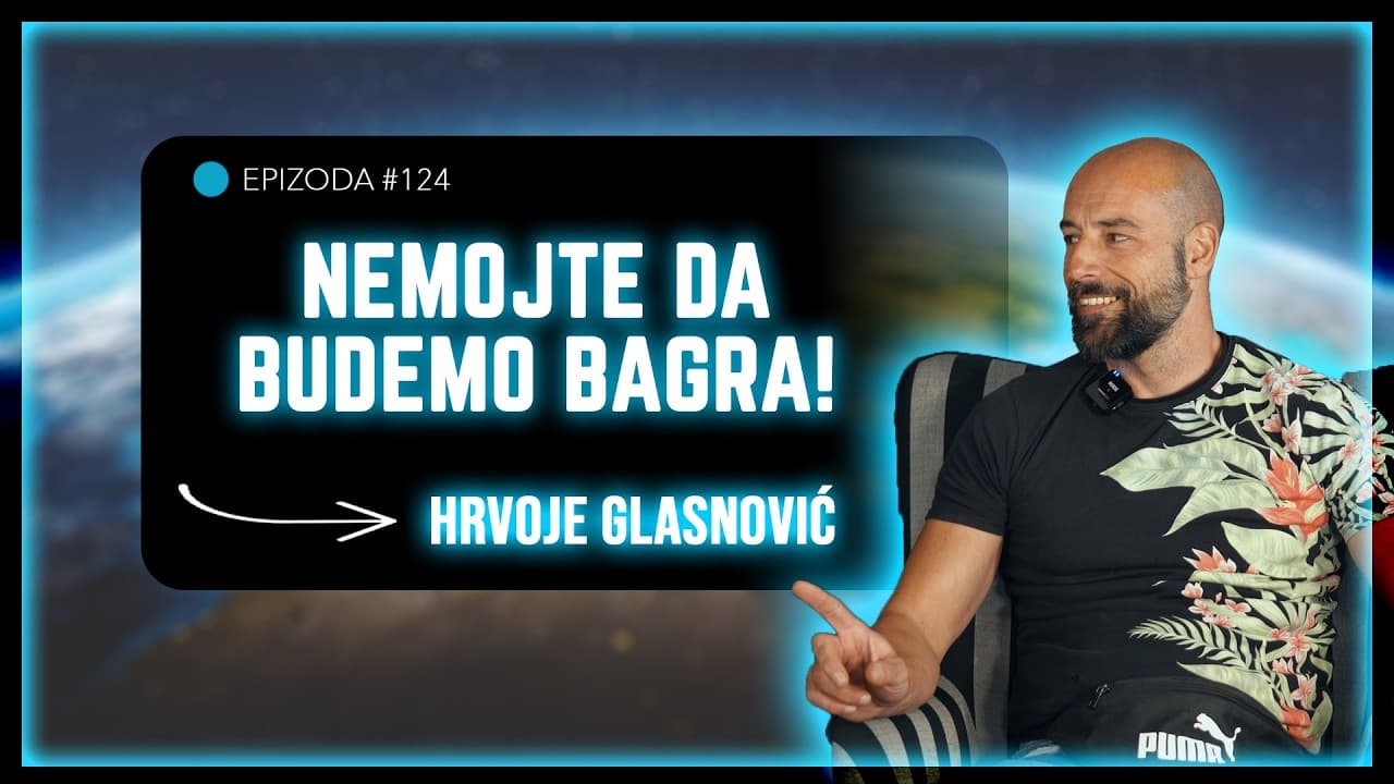 HRVOJE GLASNOVIĆ - Usisavamo svjetlost i otvaramo bezdan - PODCAST ČUŠPAJZ #124