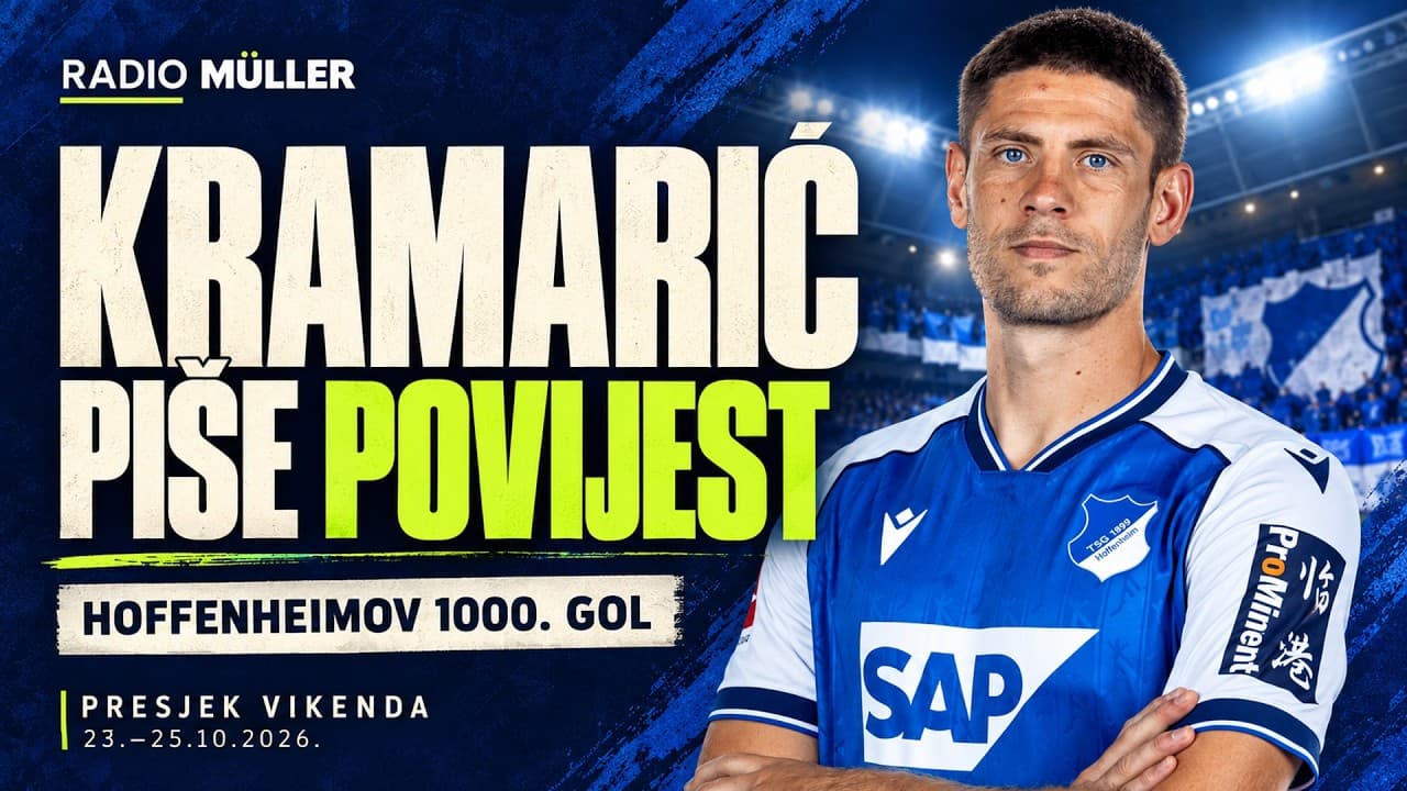 Kramarićev jubilej, Boydov hat-trick i prvaci bez promocije | Presjek vikenda