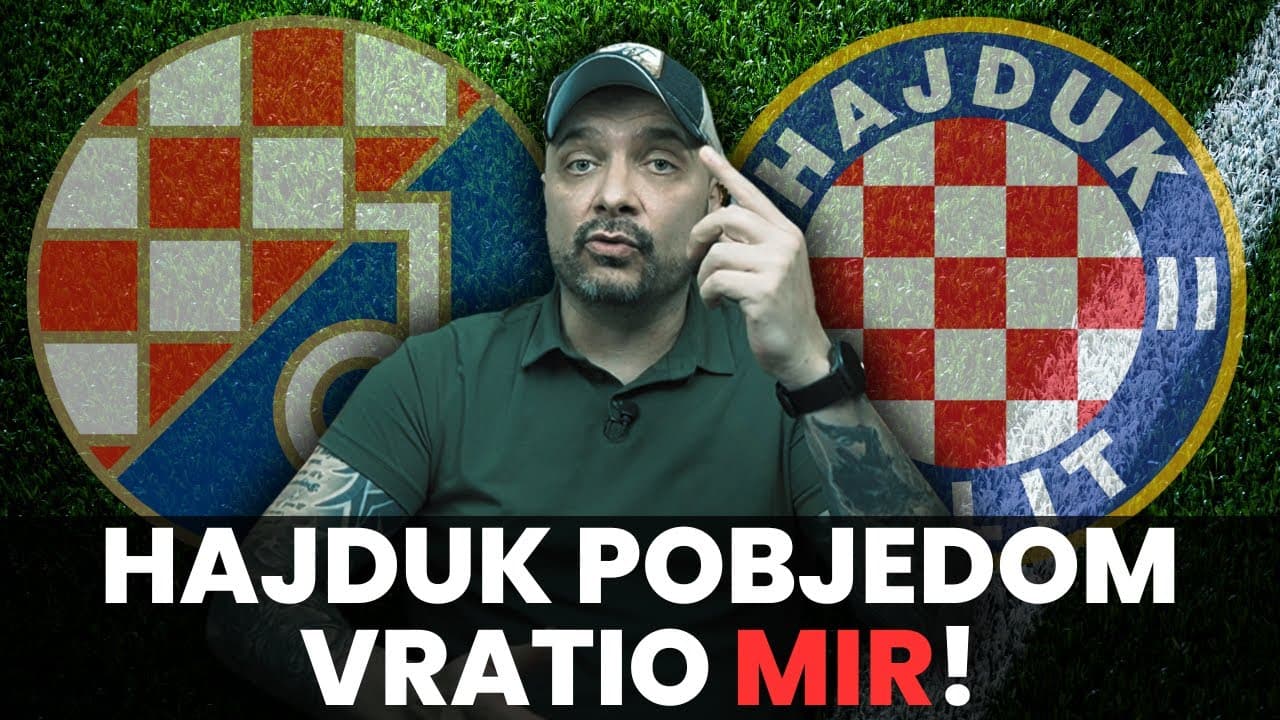 DINAMO vs HAJDUK 0-1! HAJDUK KAO FENIKS IZ PEPELA!