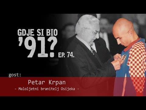GDJE SI BIO '91? - Petar Krpan - OD PRVE CRTE DO SVJETSKE BRONCE #74