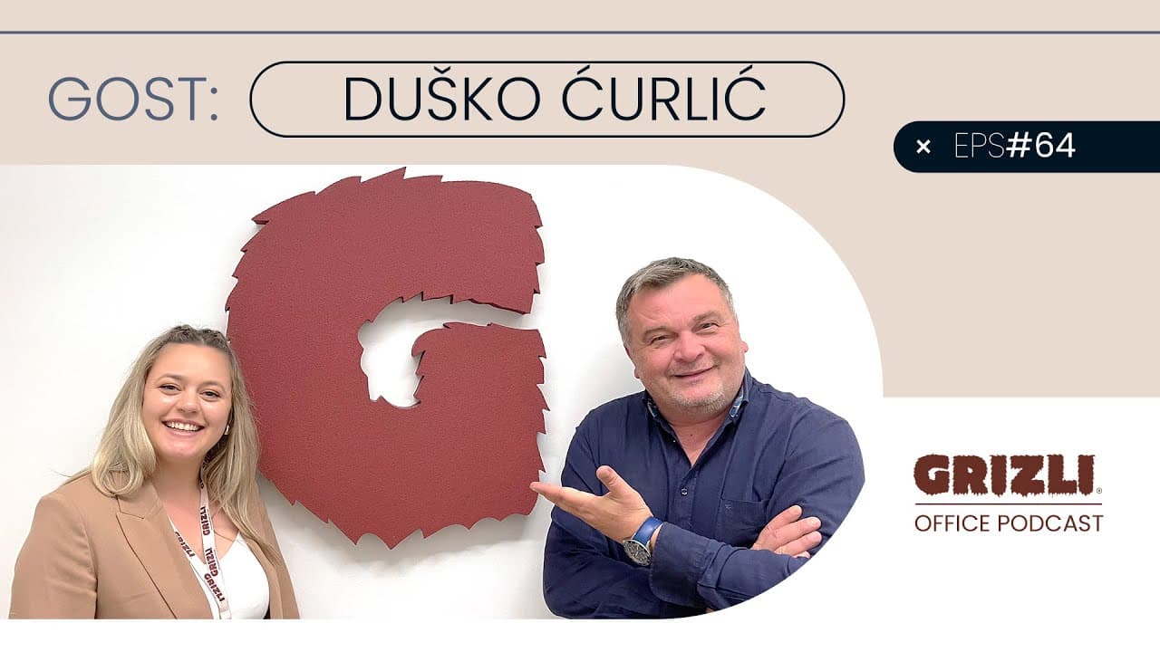 Grizli office podcast #64 - Duško Ćurlić, Eurosong bi vodili Zrinka Cvitešić i Barbara Kolar
