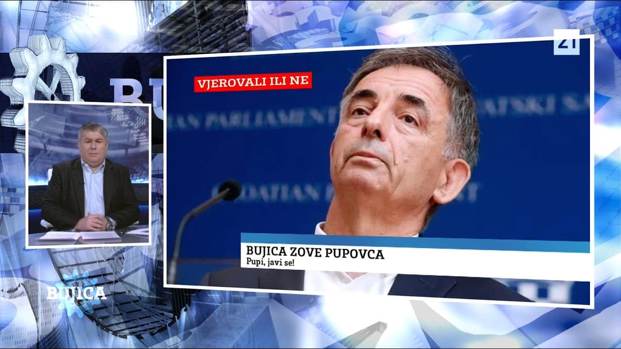 BUJICA SPECIJAL 08.12.2023. BUJANEC NAZVAO PUPOVCA! Šef SDSS-a uživo u Bujici: “Molim???“