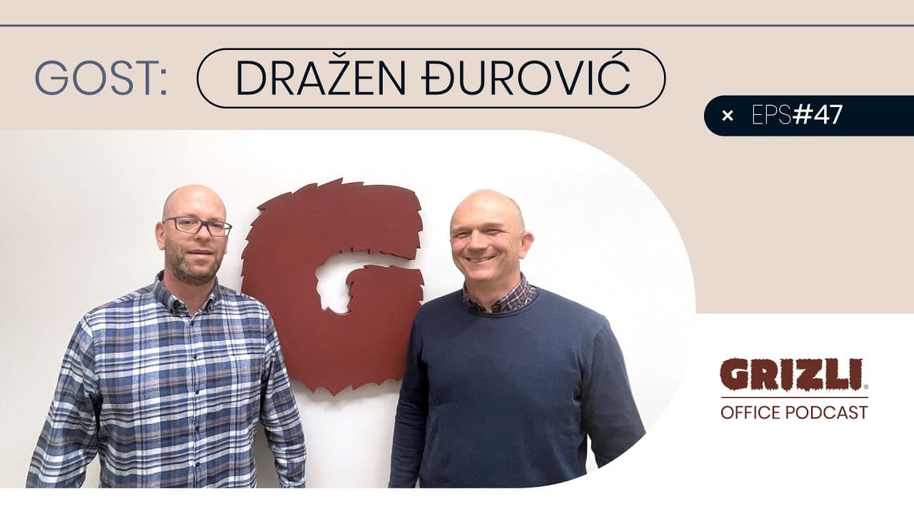 Grizli Office Podcast #47 - Dražen Đurović, '91. me obilježila i zato cijeli život želim stvarati