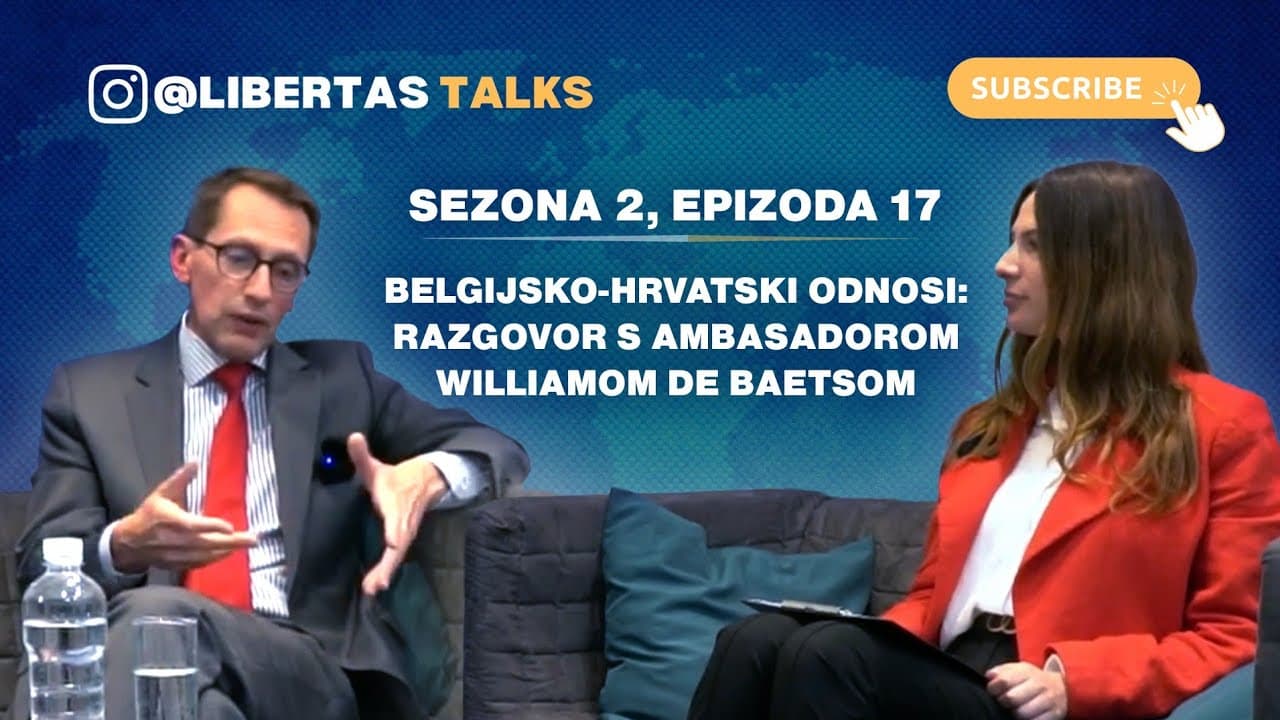 S2E17  "Belgijsko-Hrvatski Odnosi: Razgovor s Ambasadorom Williamom De Baetsom"