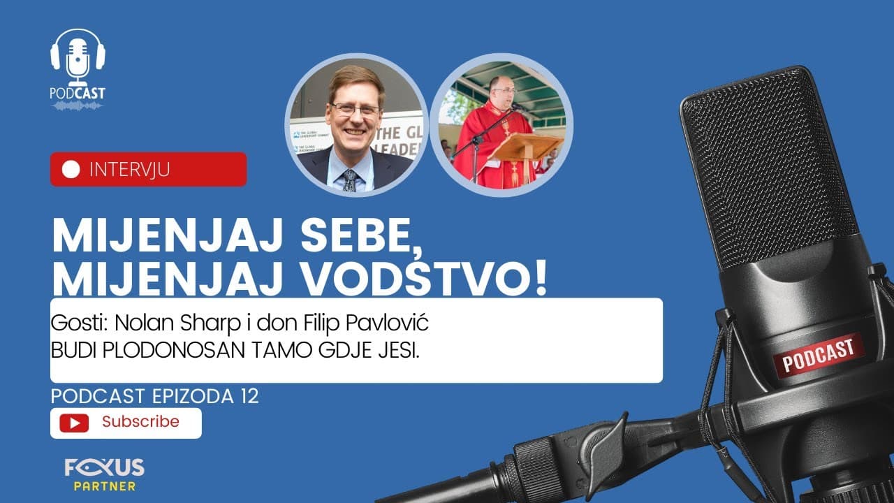 Podcast #12 / Gost don Filip Pavlović - Budi plodonosan tamo gdje jesi