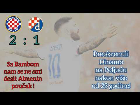 Detaljna analiza derbija ❤️💙 apsolutno zaslužena pobjeda Hajduka 🤍 Prgavi podcast