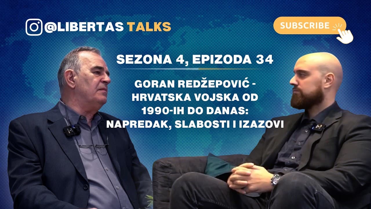 S4E34: Goran Redžepović - Hrvatska vojska od 1990-ih do danas: napredak, slabosti i izazovi