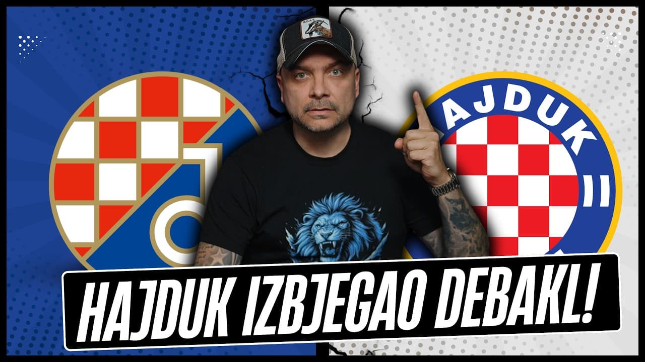 DINAMO vs HAJDUK 2:0! DINAMO JE PRIČA ZA SEBE!