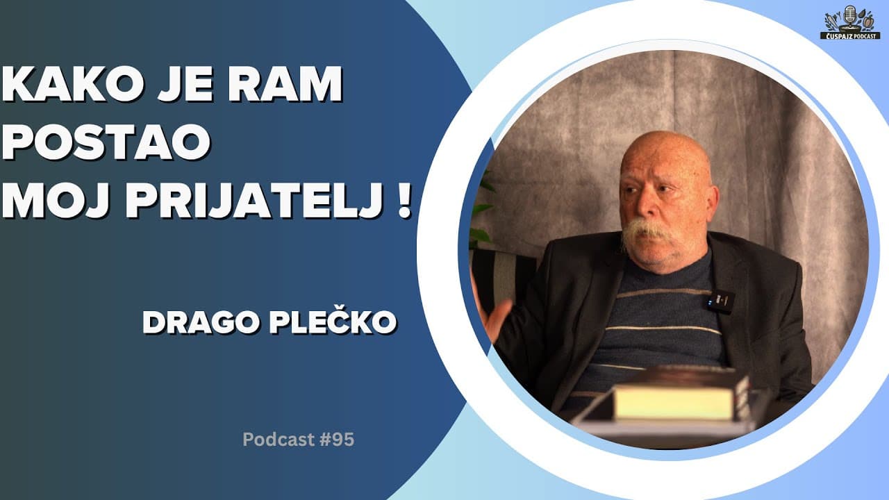 PODCAST ČUŠPAJZ #95 - Drago Plečko - Ljudi  teško drugim ljudima priznaju svoje traume  #DeepTalk