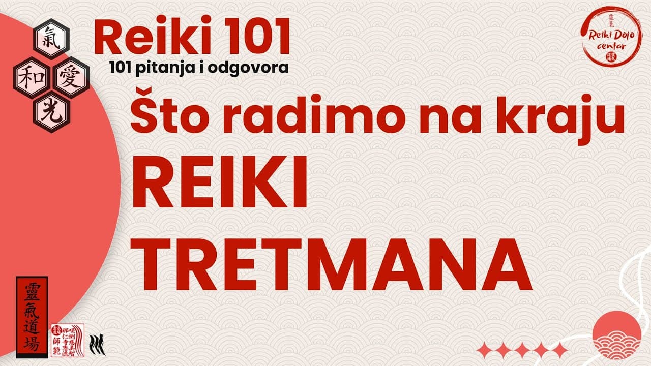 Što radimo na kraju tretmana