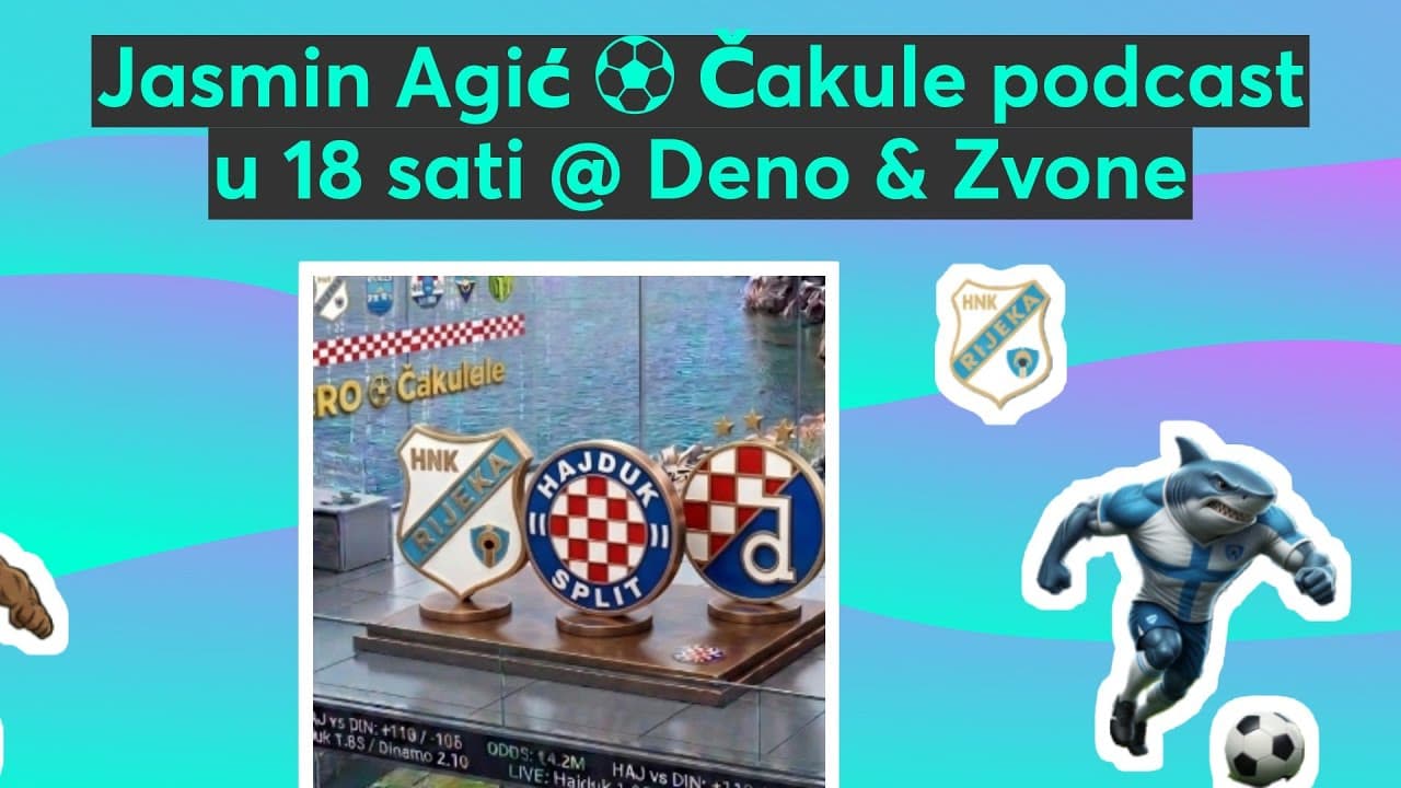 Ekskluzivna vijest Jasmin Agić više nije trener H .D.pogledajte podcast ⚽Čakule
