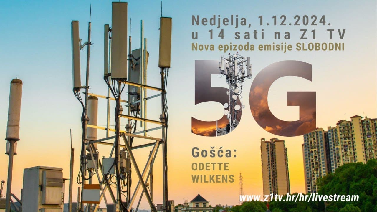 SLOBODNI podcast #96 Odette Wilkens 5G mreža nije sigurna i nije nam potrebna