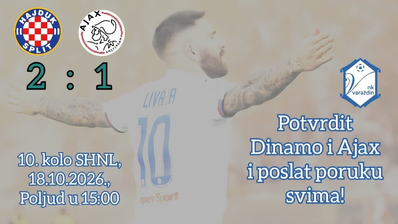Velika, velika pobjeda protiv Ajaxa! ❤️💙 sad to potvrdit protiv Varaždina 🤍 Prgavi podcast