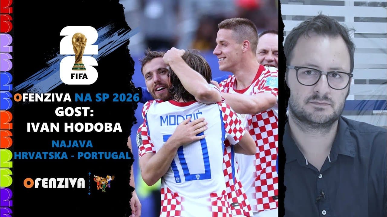 Ofenziva na SP 2026. - Može li Hrvatska slaviti protiv Portugala? | #14 | Ivan Hodoba