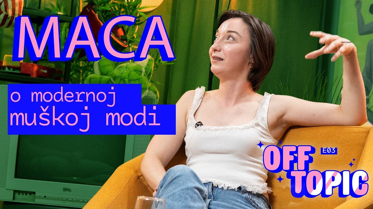 "Velika rasprava o modernoj muškoj modi" - razgovor s  Macom o muškoj modi