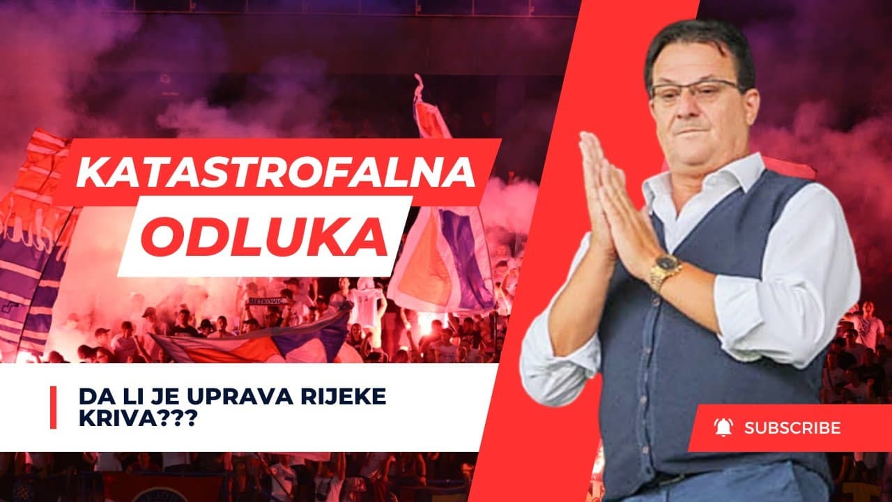 HAJDUK - RIJEKA 1:0! UPRAVA RIJEKE KRIVA ZA PORAZ!?