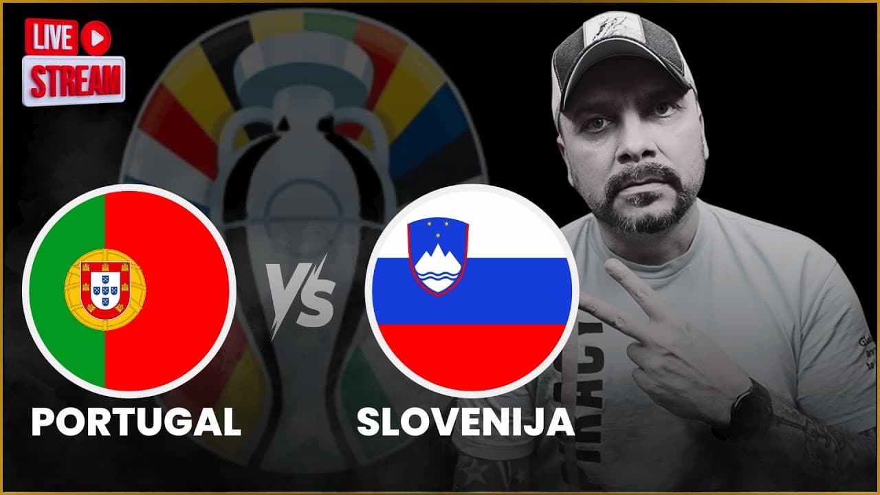 🎙️PORTUGAL vs SLOVENIJA 0:0 (3:0 nakon penala)! EURO 2024!