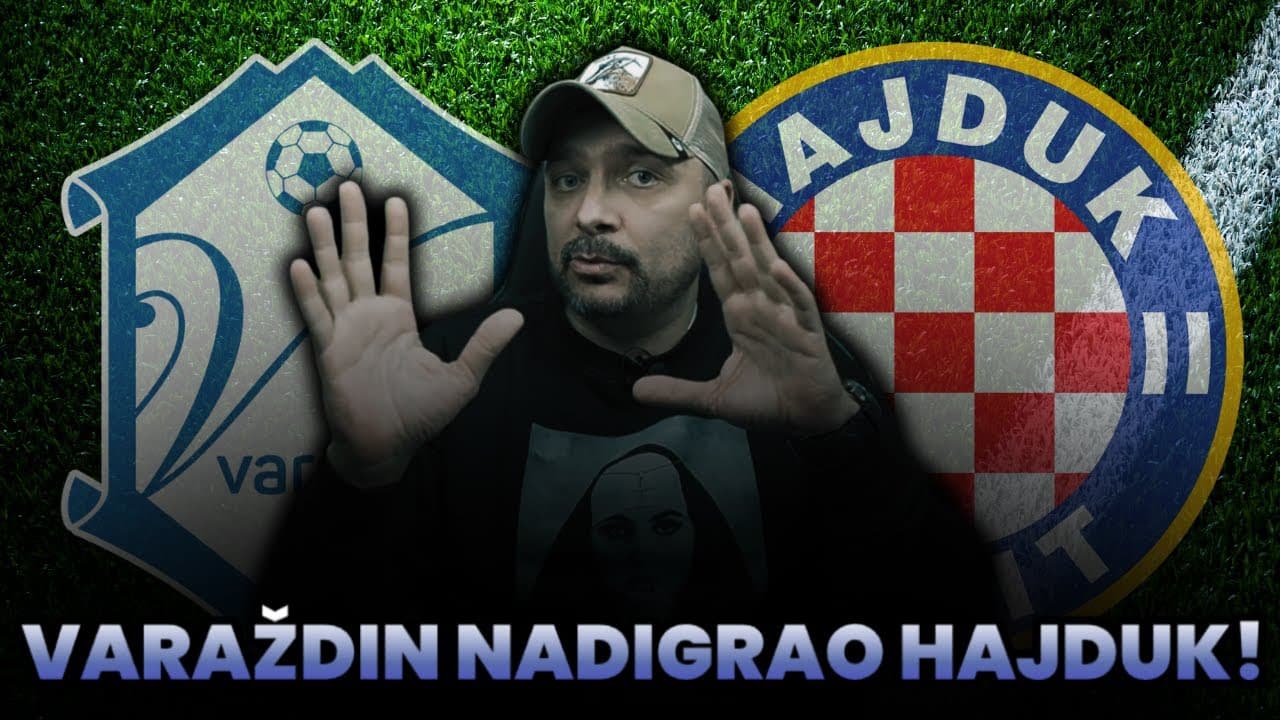 VARAŽDIN vs HAJDUK 1:0! VARAŽDIN ZAUSTAVIO HAJDUK!