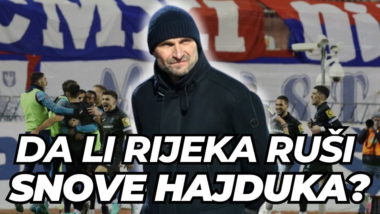 HAJDUK vs RIJEKA 1:2! RIJEKA POKVARILA PLANOVE HAJDUKA!