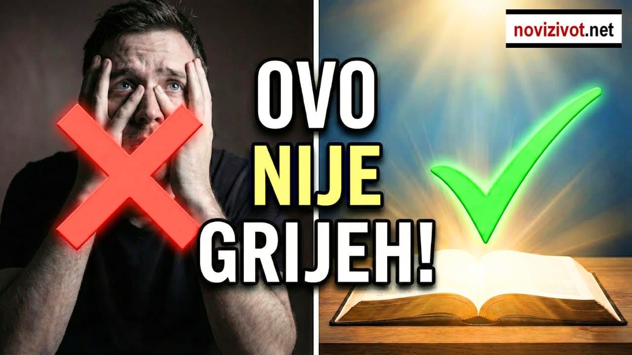 OVO NIJE GRIJEH, ali mnogi kršćani misle da jest...