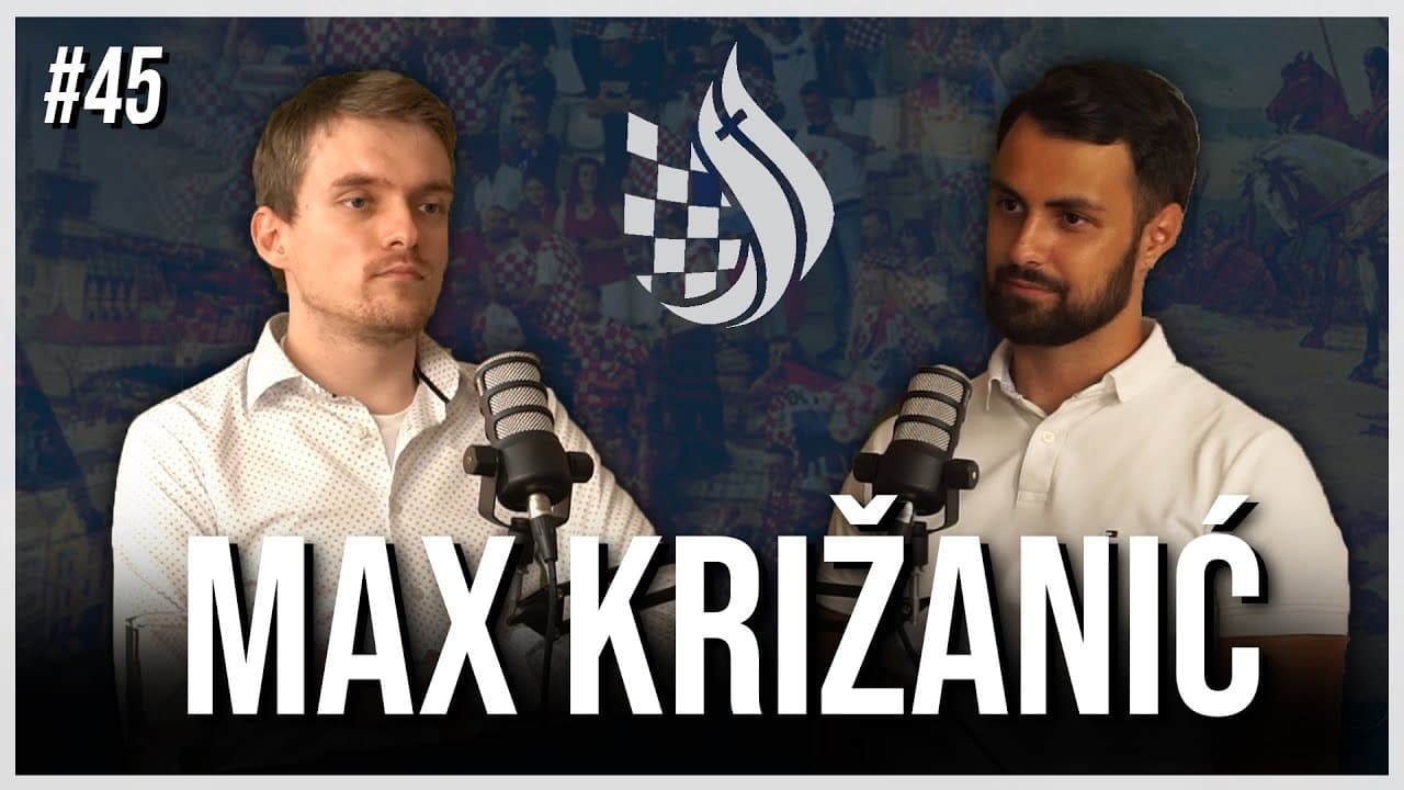 PODCAST #45 - Max KRIŽANIĆ -GRAFIČKI DIZAJNER KOJI ULJEPŠAVA HRVATSKU
