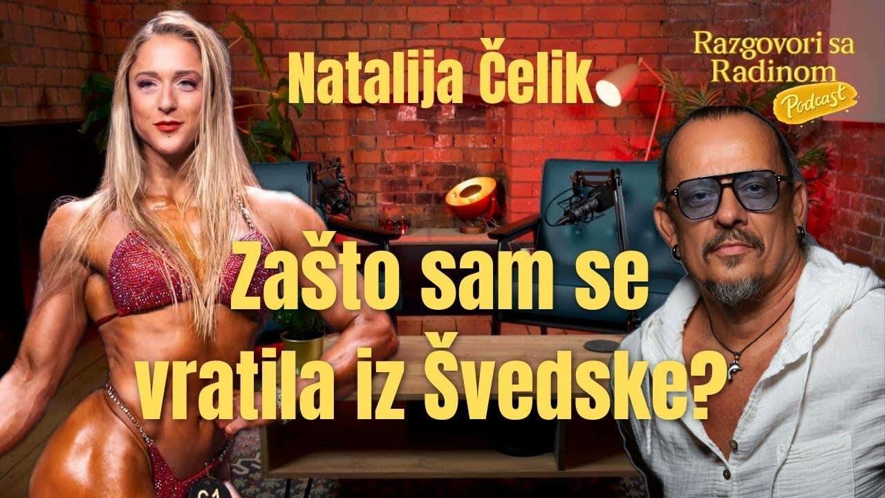 ZAŠTO SE VRATILA IZ ŠVEDSKE? Natalija Čelik o životu, telu, disciplini i Srbiji