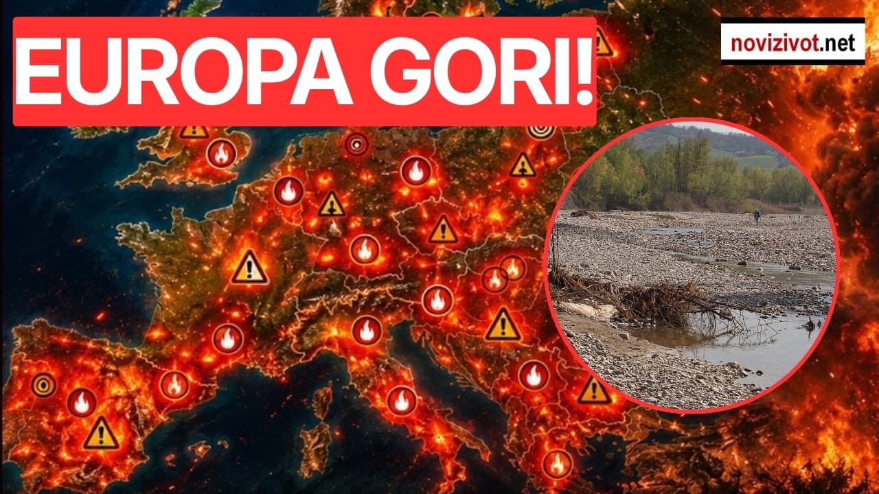 Zašto su rijeke u Europi ostale bez vode? Biblija govori o onome što dolazi!
