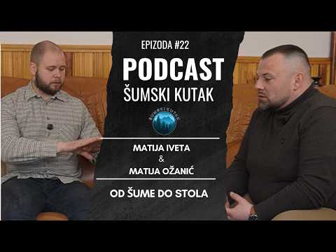 Podcast Šumski kutak-- Od šume do stola (Matija Iveta)